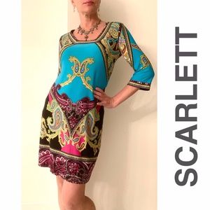 SCARLETT PRINTED ESSENTIAL WOMAN'S DRESS